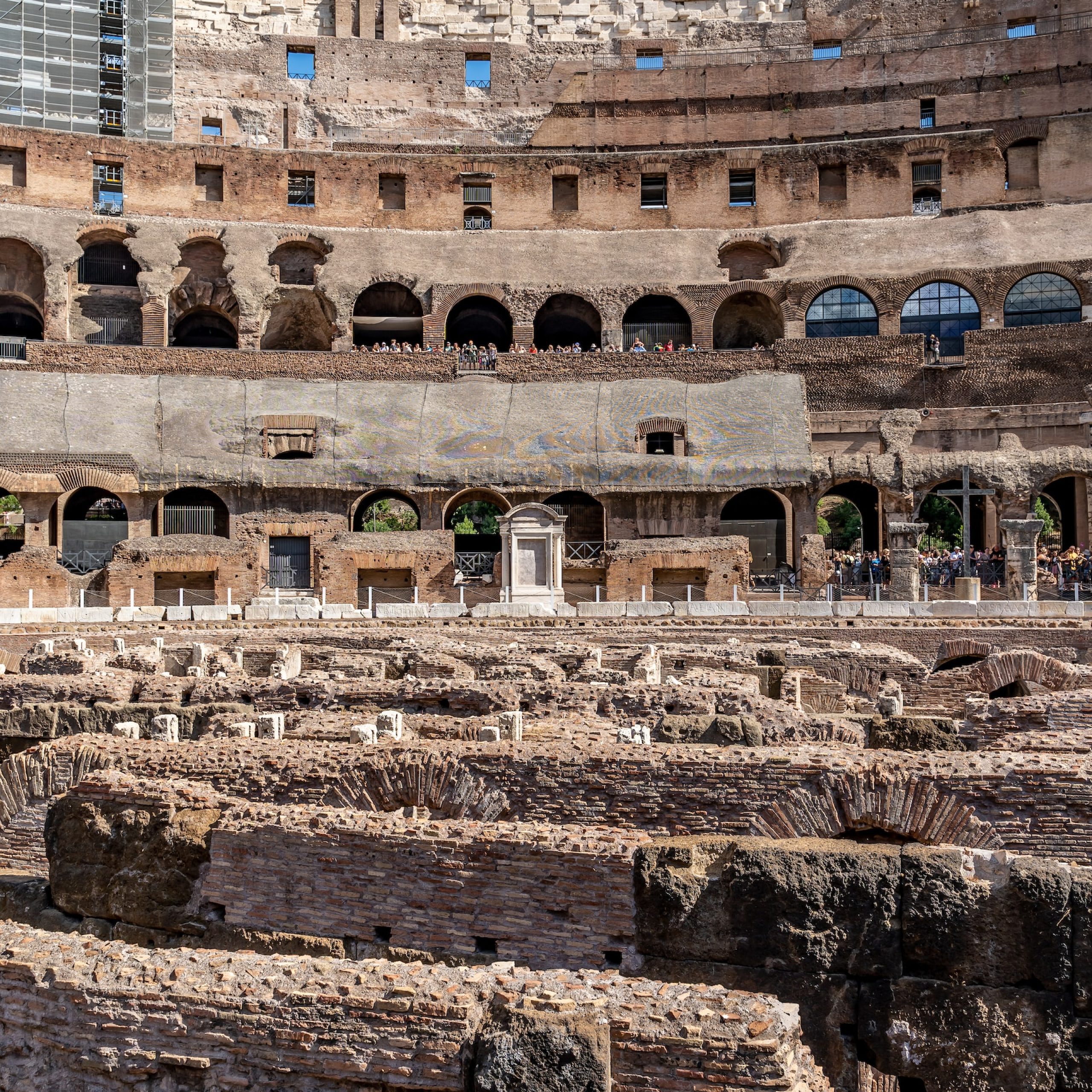 Private colosseum underground with Ancient Rome